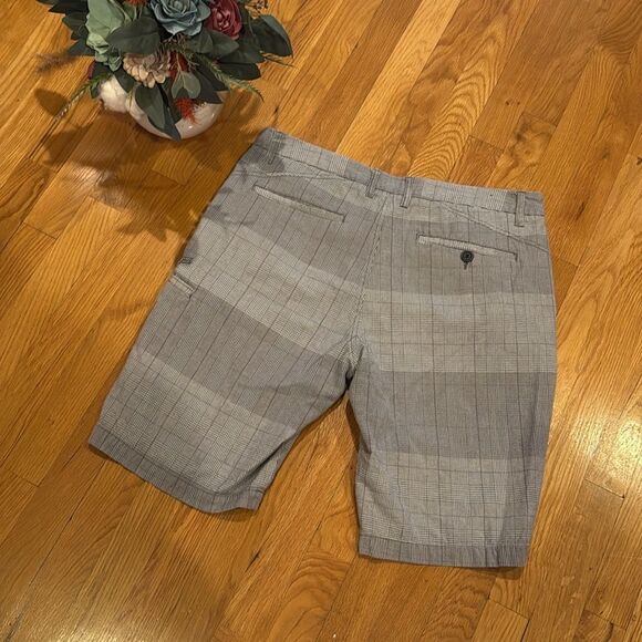 Fox Men's Racing Gray Checkered 5 Pocket Shorts - 34 - Picture 4 of 5